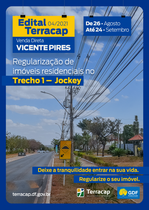 Edital 04/2021 - Venda Direta Vicente Pires Trecho 1