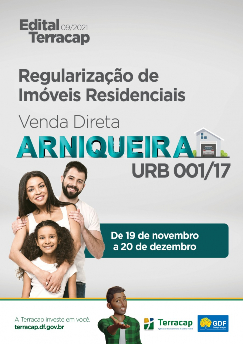 Edital 09/2021 - Venda Direta Arniqueira URB 01