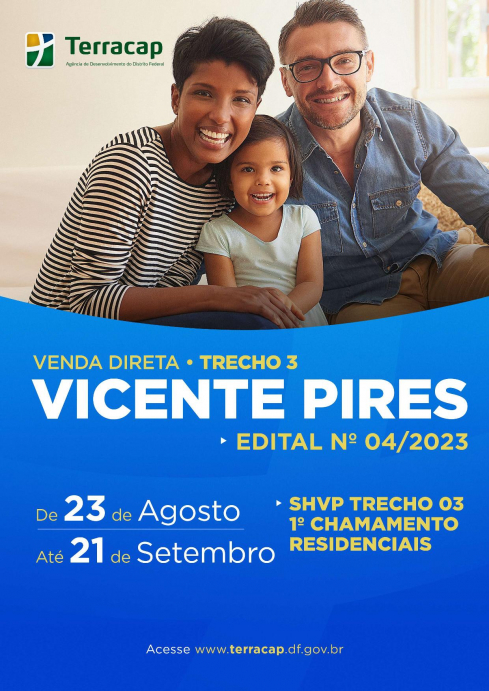 EDITAL 04/2023 - SHVP TRECHO 03 - 1º  CHAMAMENTO RESIDENCIAIS