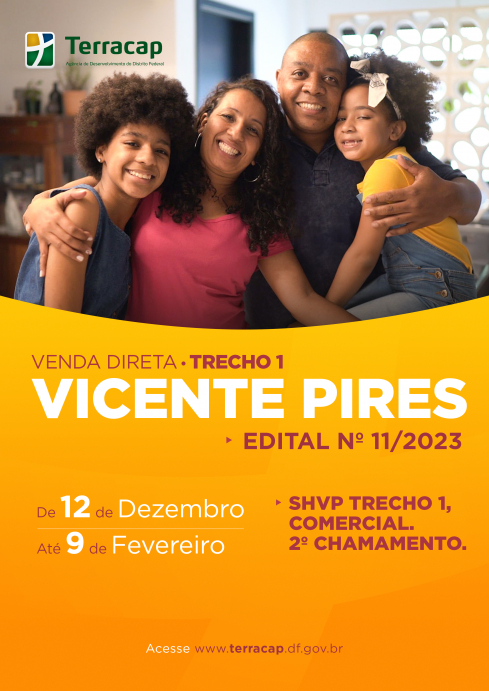 EDITAL 11/2023 - SH VICENTE PIRES TRECHO 1 - COMERCIAIS - 2º CHAMAMENTO