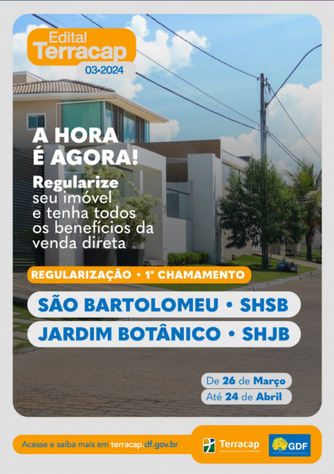 EDITAL 03/2024 - SHJB SHSB 1º CHAMAMENTO RESIDENCIAIS