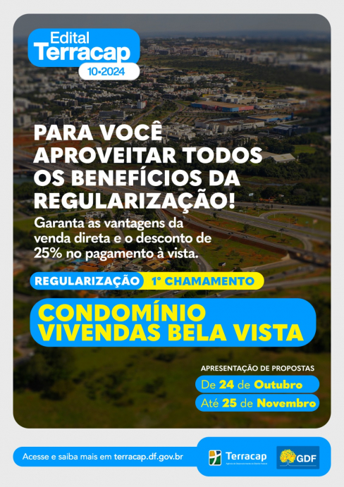 EDITAL 10/2024 - SH GRANDE COLORADO - COND VIVENDAS BELA VISTA - 1º CHAMAMENTO RESIDENCIAIS